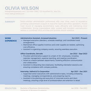 RESUME Professional Experience
